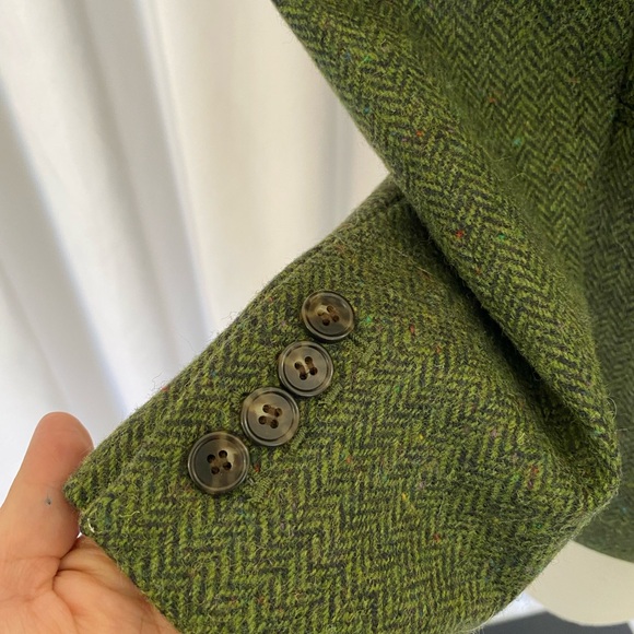 J. Crew Olive Green Wool Blazer - Picture 3 of 10